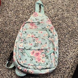 Floral mini backpack